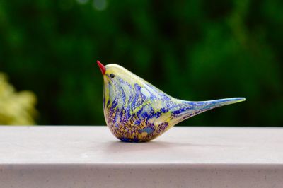Our Celebrated Murano Glass Chirpie Birds