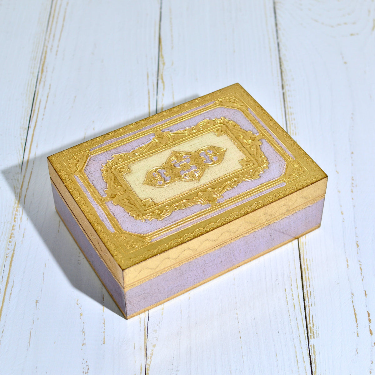 Florentine Carved Wood Box with Lid, Jewelry, Keepsake Box - My Italian Decor