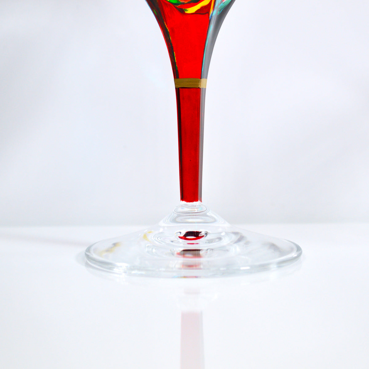 Fusion, Italian Crystal Martini Glasses - Set of 2 - My Italian Decor