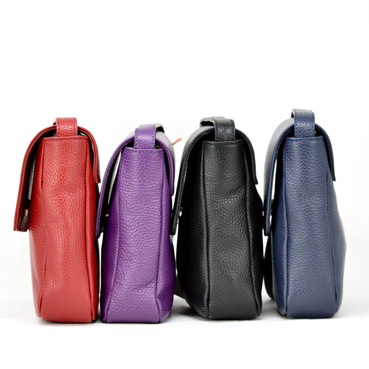 Annamaria Crossbody Bag, Italian Leather, Made in Italy - MyItalianDecor