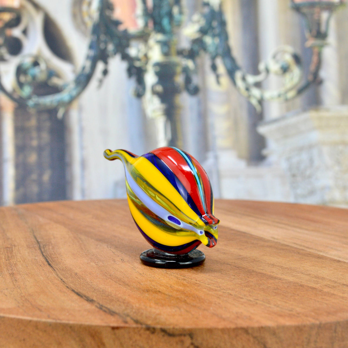 Murano Glass Fish Figurine, Assorted Colors, Hand Made in Italy - My Italian Decor