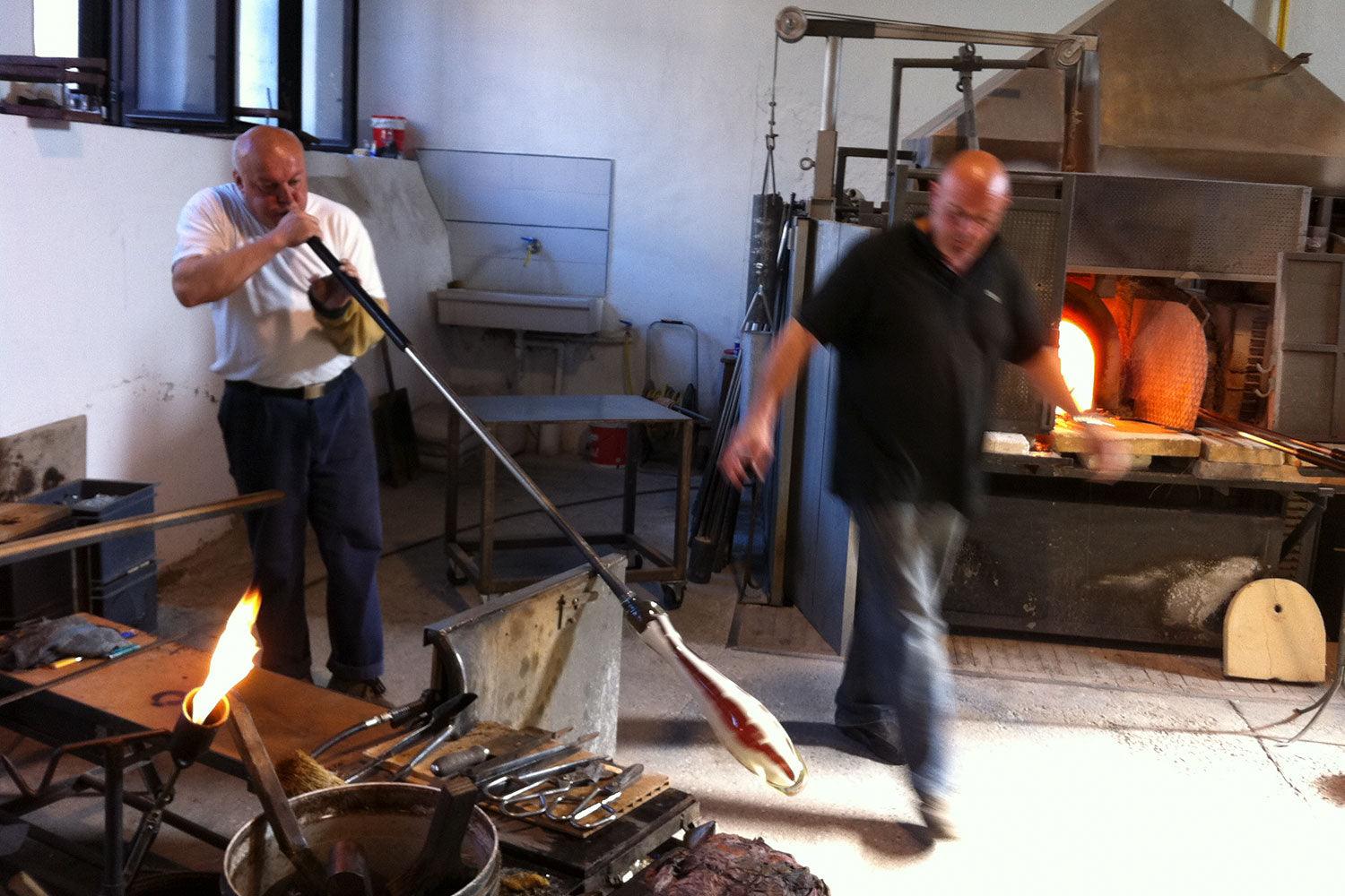 glass blowing