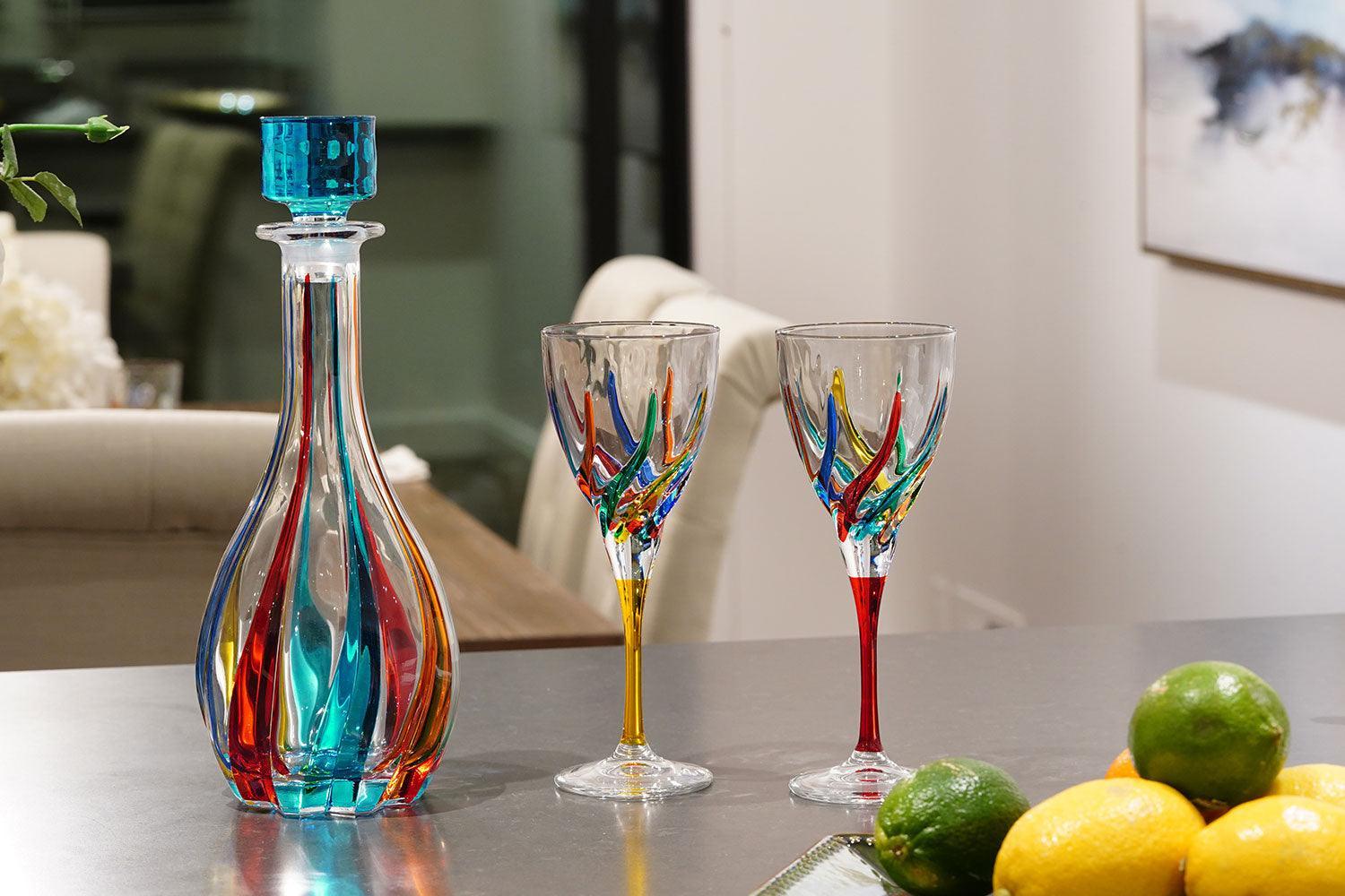 Wine Glasses at MyItalianDecor