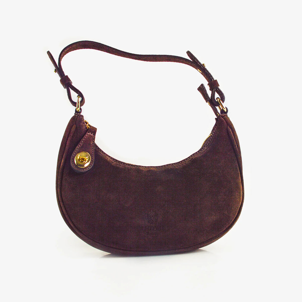 Flavia Italian Leather Small Shoulder Bag, Made in Italy