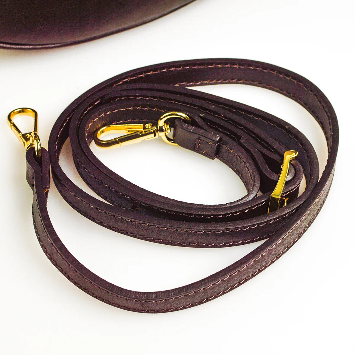 Flavia Italian Leather Small Shoulder Bag, Made in Italy