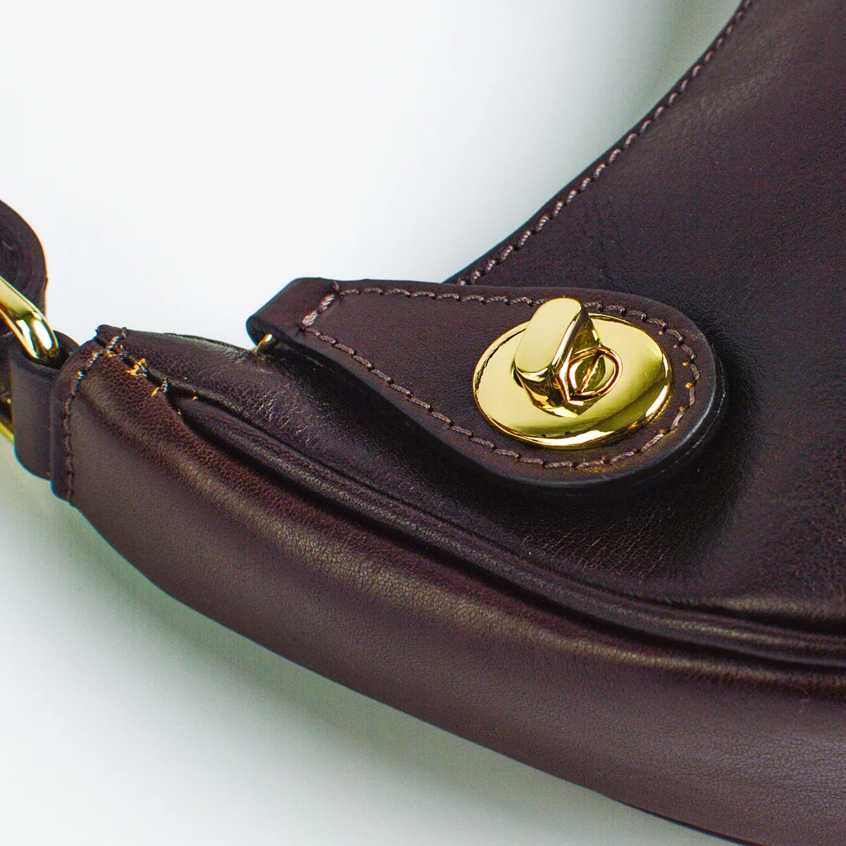 Flavia Italian Leather Small Shoulder Bag, Made in Italy