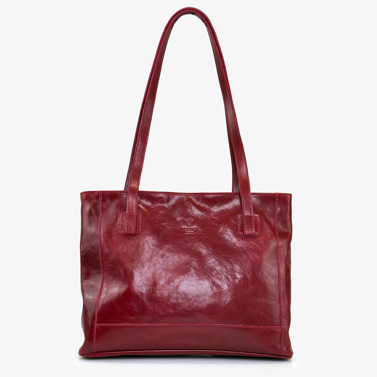 Mia Leather Tote Bag, Italian Leather