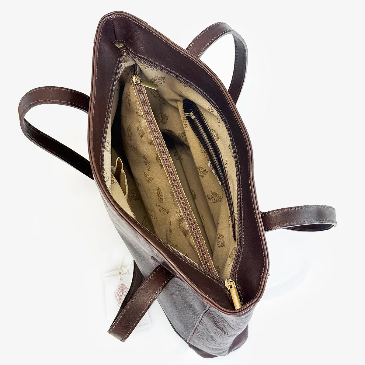 Mia Leather Tote Bag, Italian Leather
