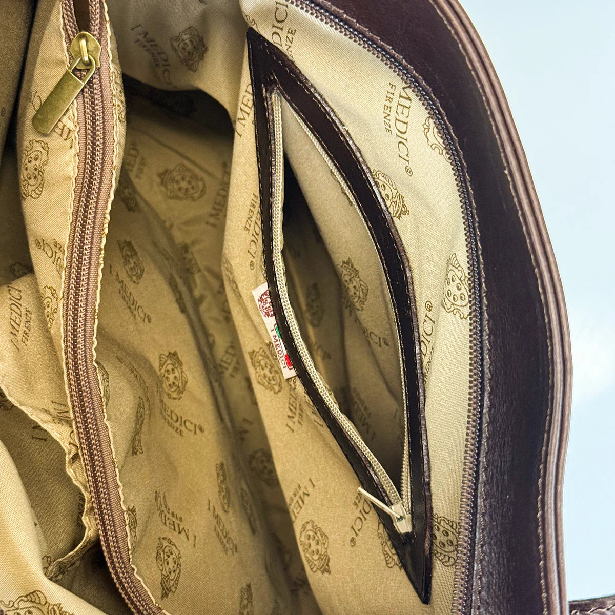 Mia Leather Tote Bag, Italian Leather