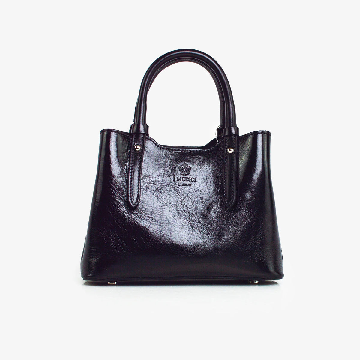 Mirabella Top Handle Bag, Italian Leather