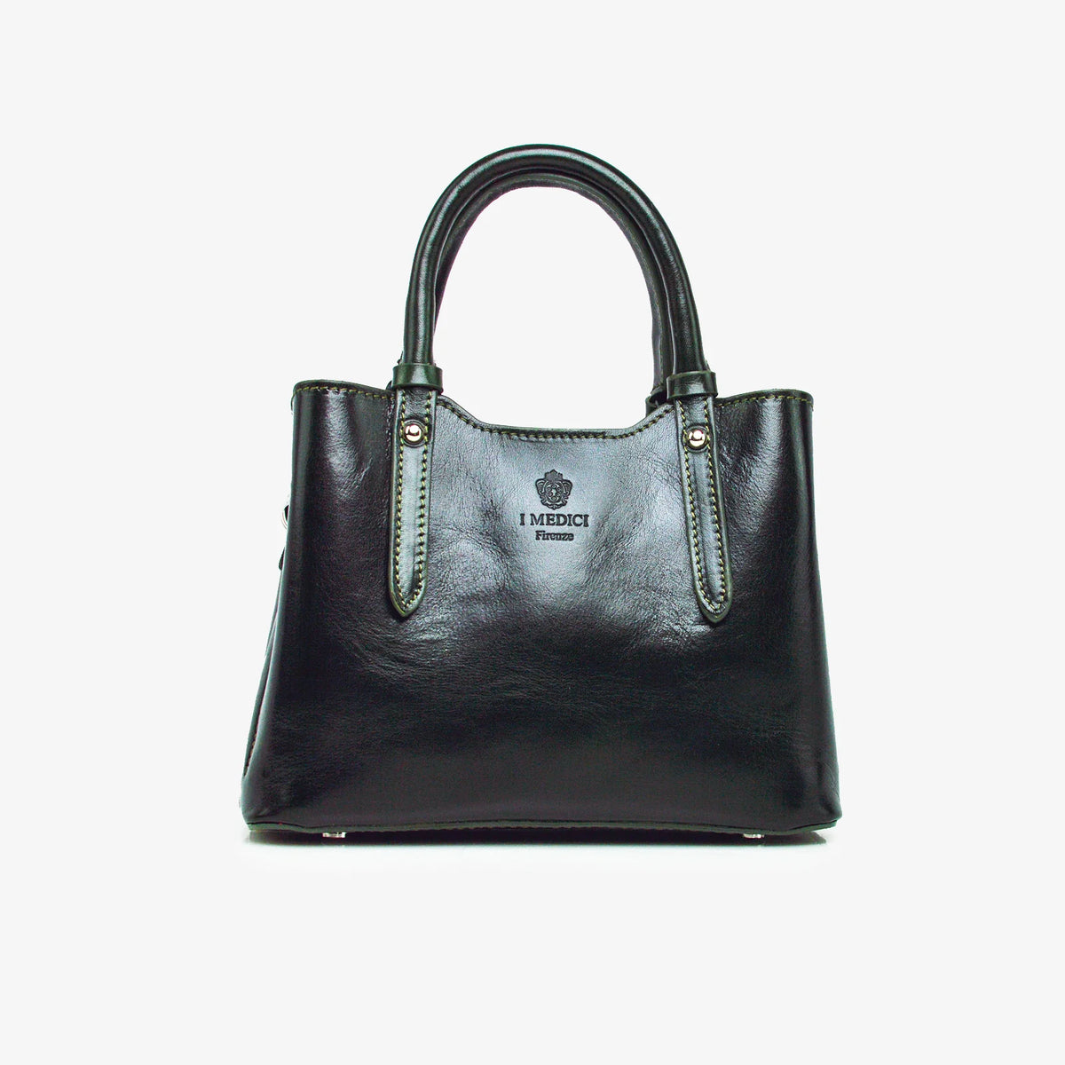 Mirabella Top Handle Bag, Italian Leather