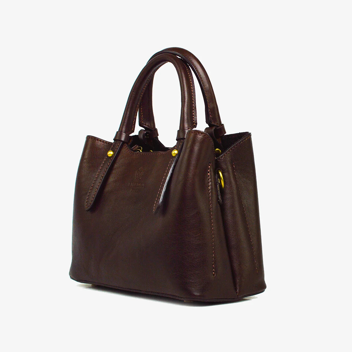 Mirabella Top Handle Bag, Italian Leather