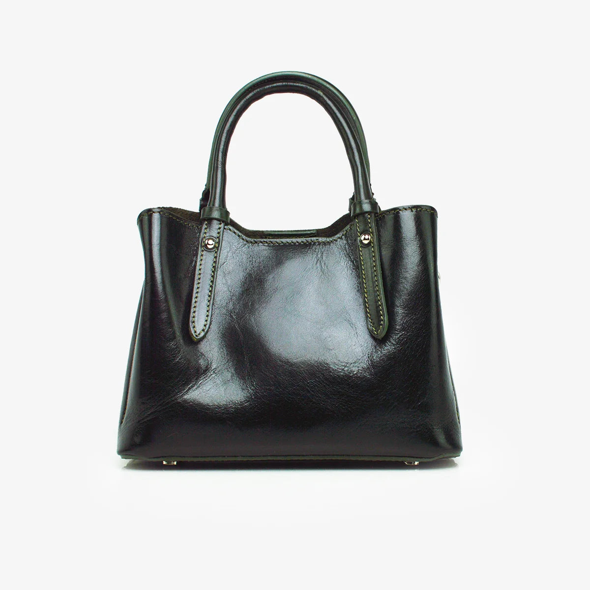 Mirabella Top Handle Bag, Italian Leather