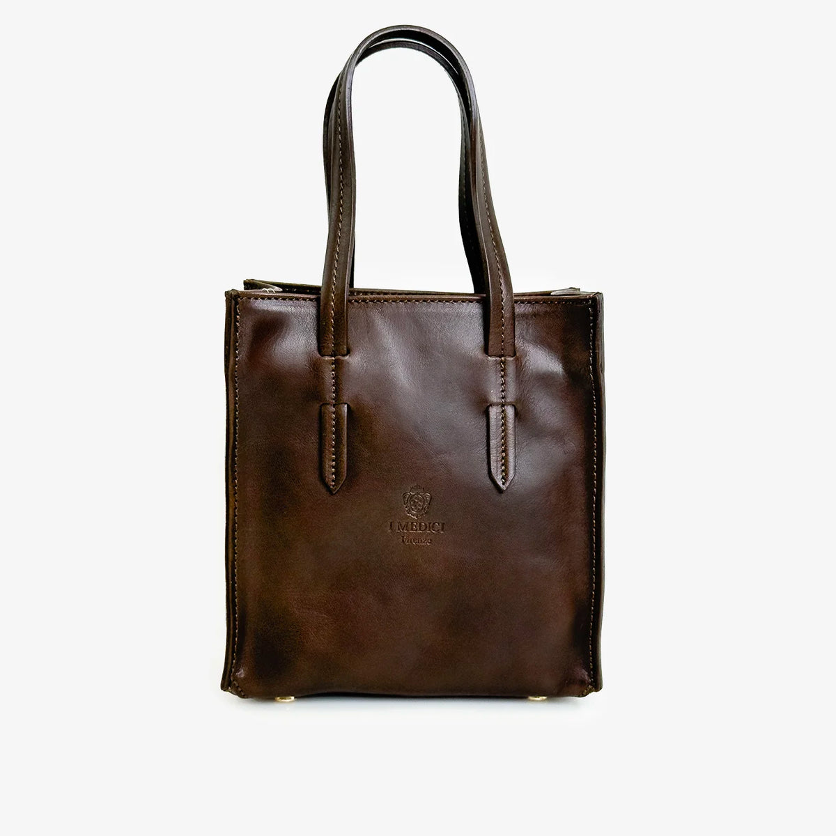 Lucia Small Rectangle Bag, Italian Leather