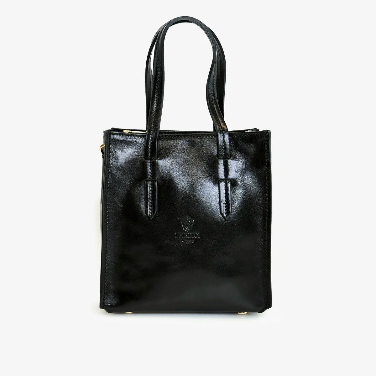 Lucia Small Rectangle Bag, Italian Leather