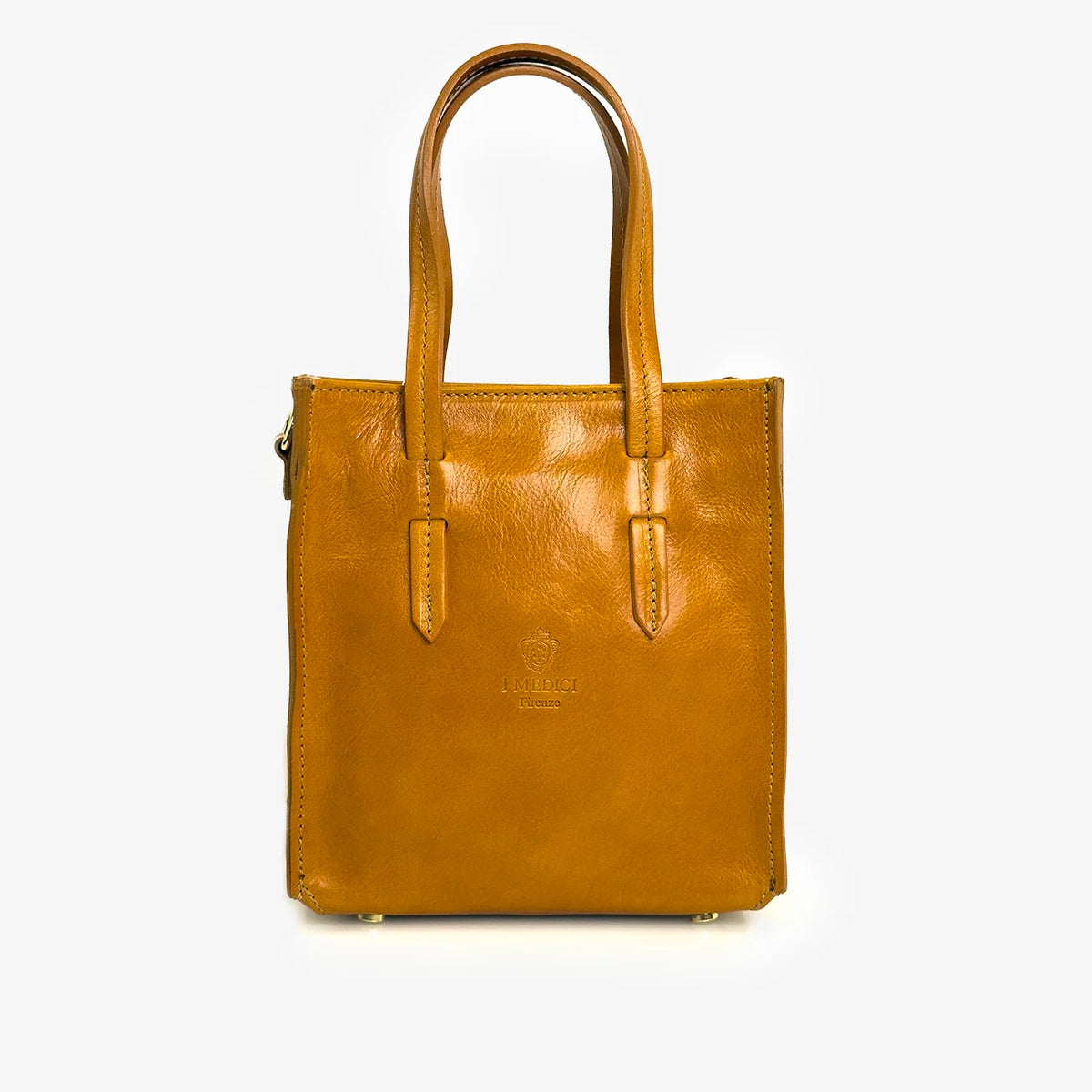 Lucia Small Rectangle Bag, Italian Leather