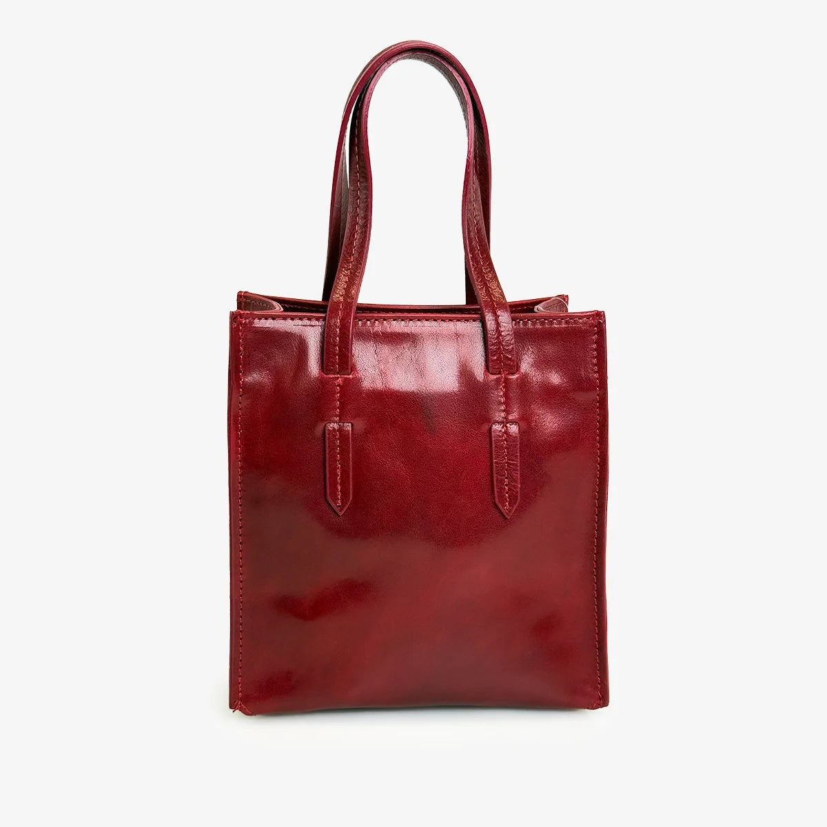 Lucia Small Rectangle Bag, Italian Leather