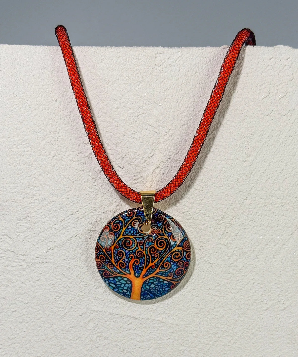 Art Pendant Necklace - Van Gogh, Gustav Klimt, Kandinsky