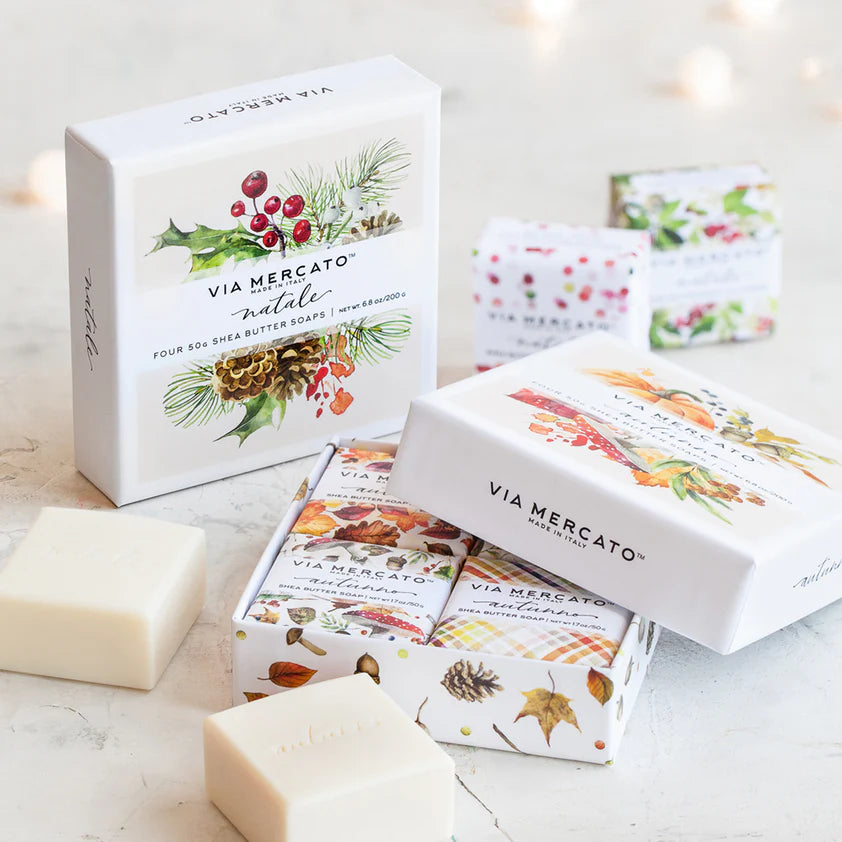 Via Mercato Soap Collection Gift Set - Autunno