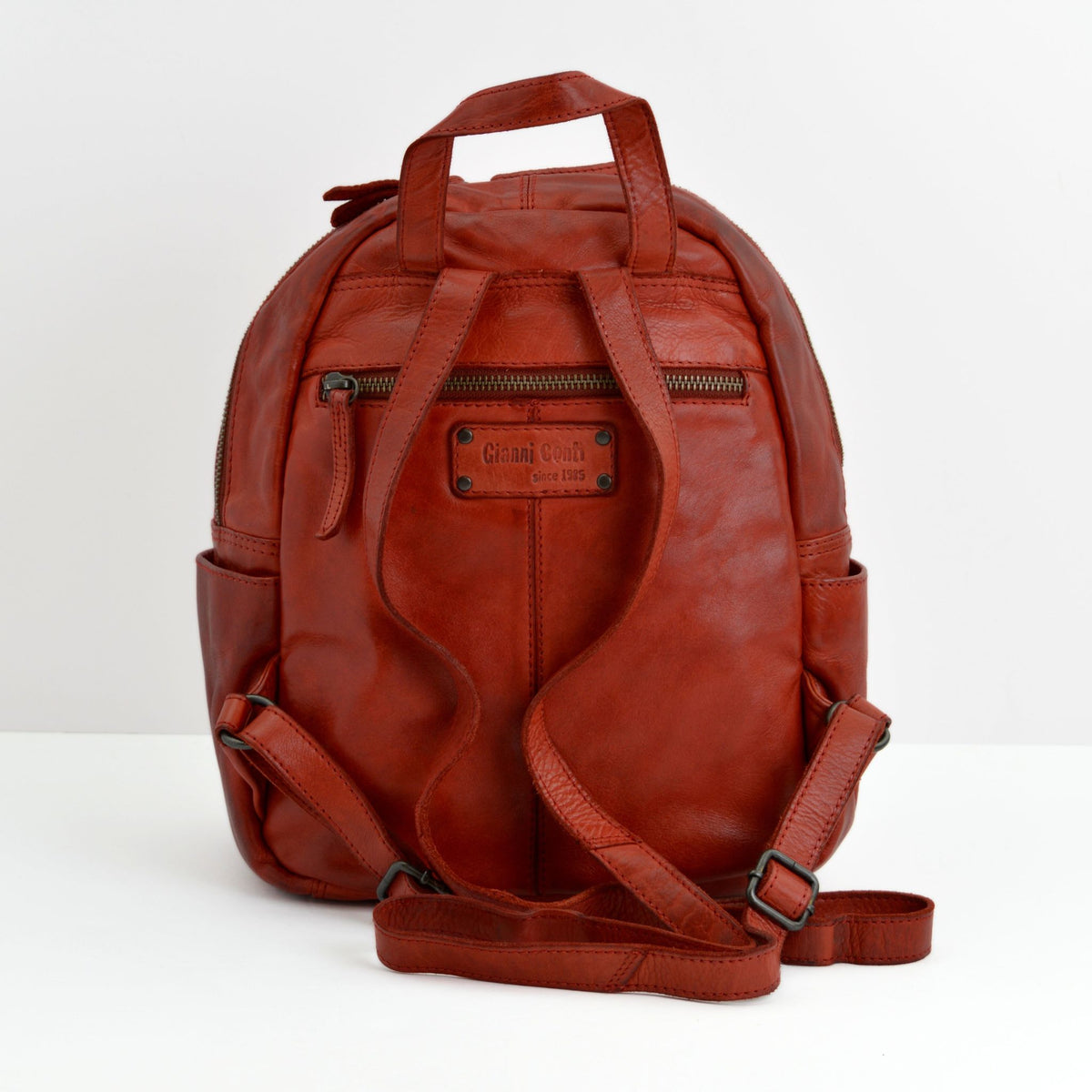 Bari Italian Leather Backpack
