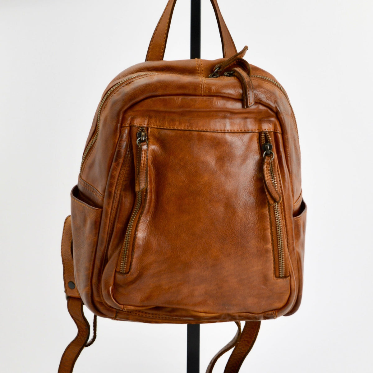 Bari Italian Leather Backpack