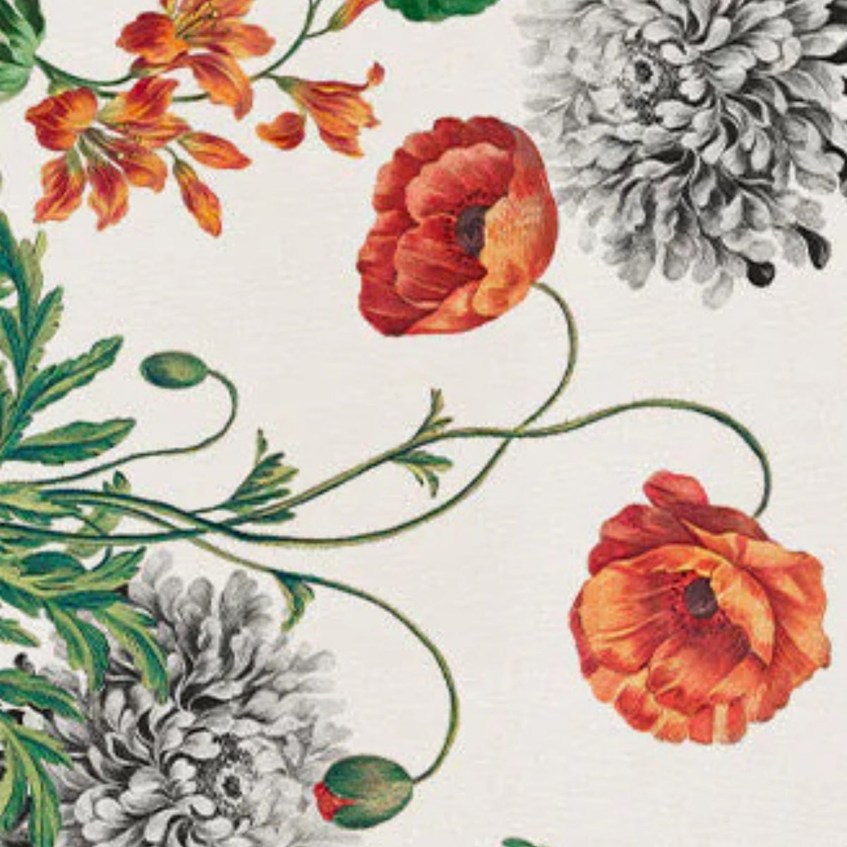 Table Runner, 100% Linen, Fruit &amp; Floral, Choose your style, Made in Italy