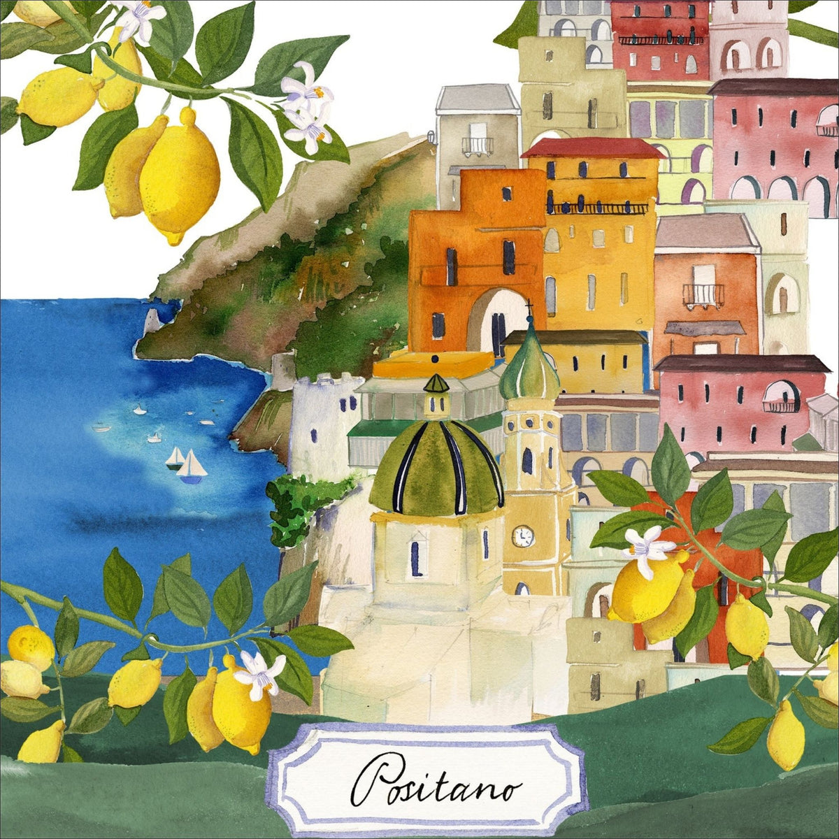 Bell&#39;Italia Table Runner, 100% Linen, Positano or Toscana, Made in Italy