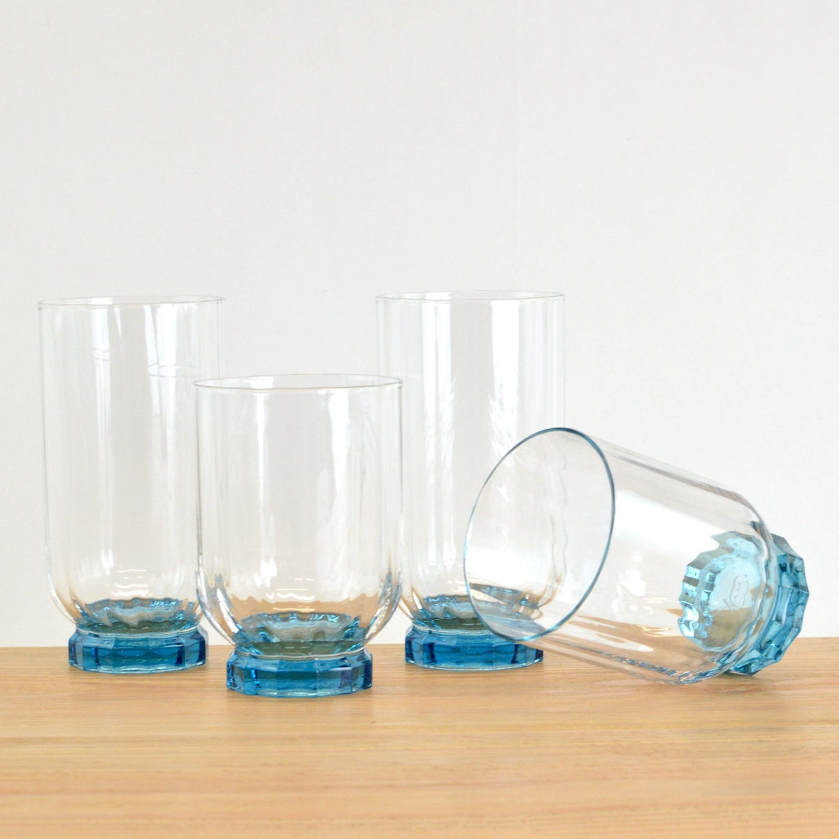Set of 2 Drinking Glasses - Florian Short or Tall Tumblers - My Italian Decor