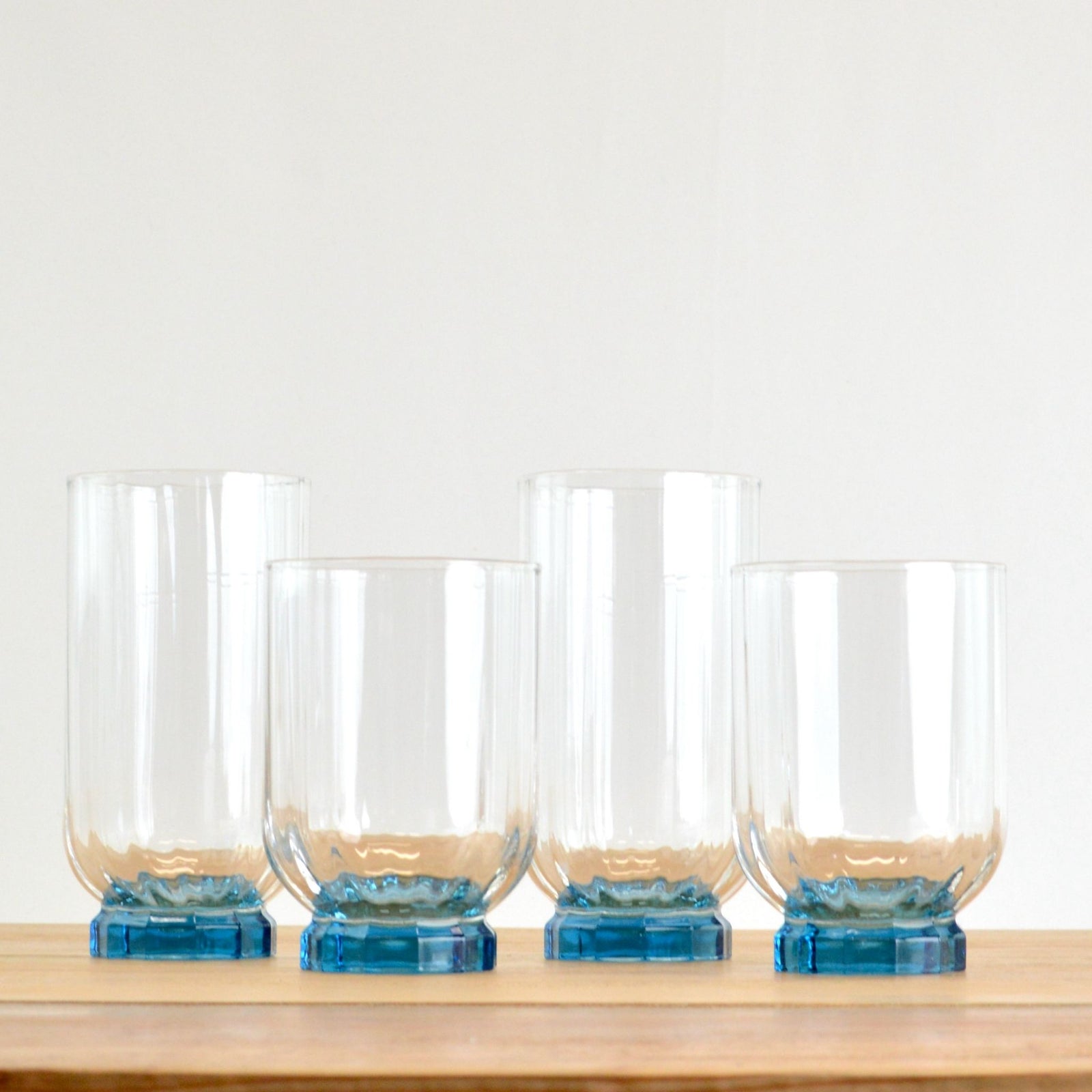 Set of 2 Drinking Glasses - Florian Short or Tall Tumblers - My Italian Decor