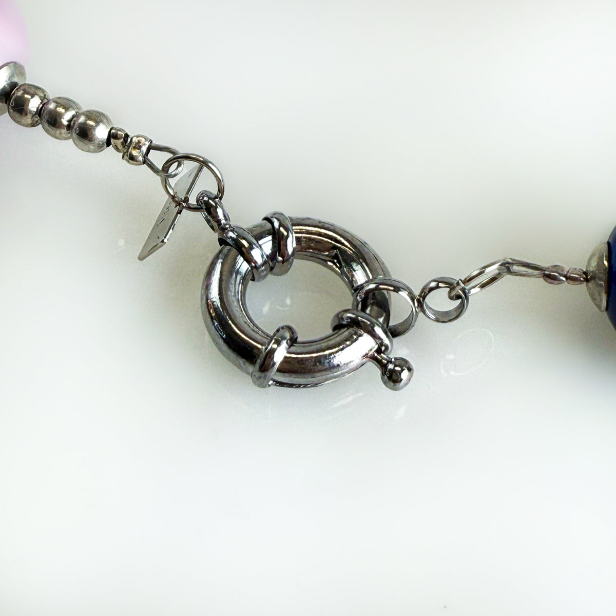 Murano Glass Raised Dot Bead Necklace - Made in Italy - My Italian Decor