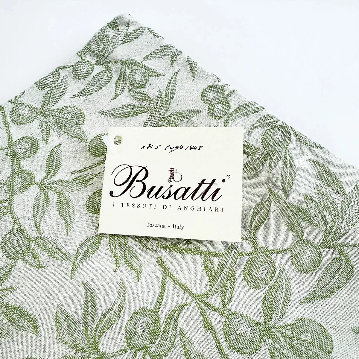 Busatti Oliva Table Runner, Made in Italy