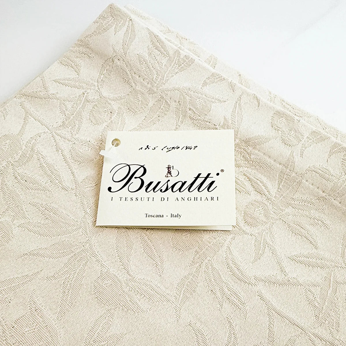 Busatti Oliva Table Runner, Made in Italy