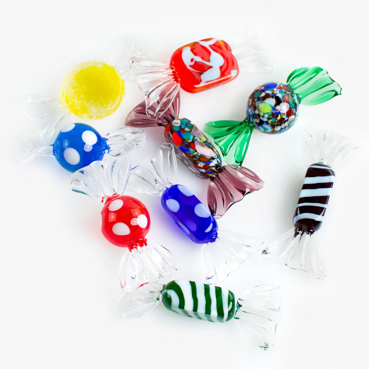 Murano Glass Bowl with Candies Gift Set
