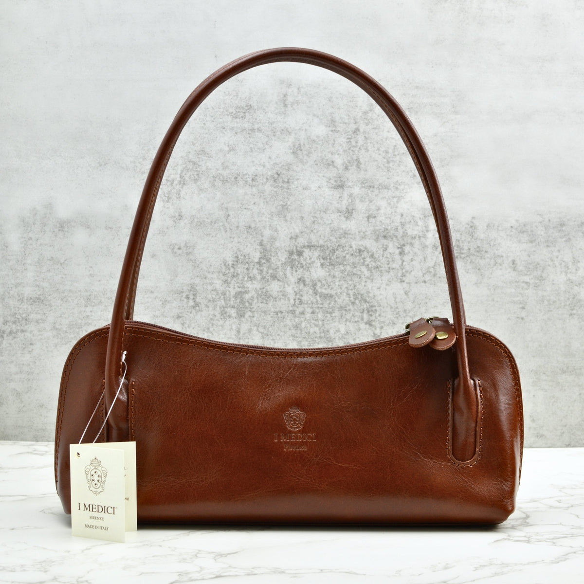 Carina Shoulder Bag, Italian Leather - My Italian Decor