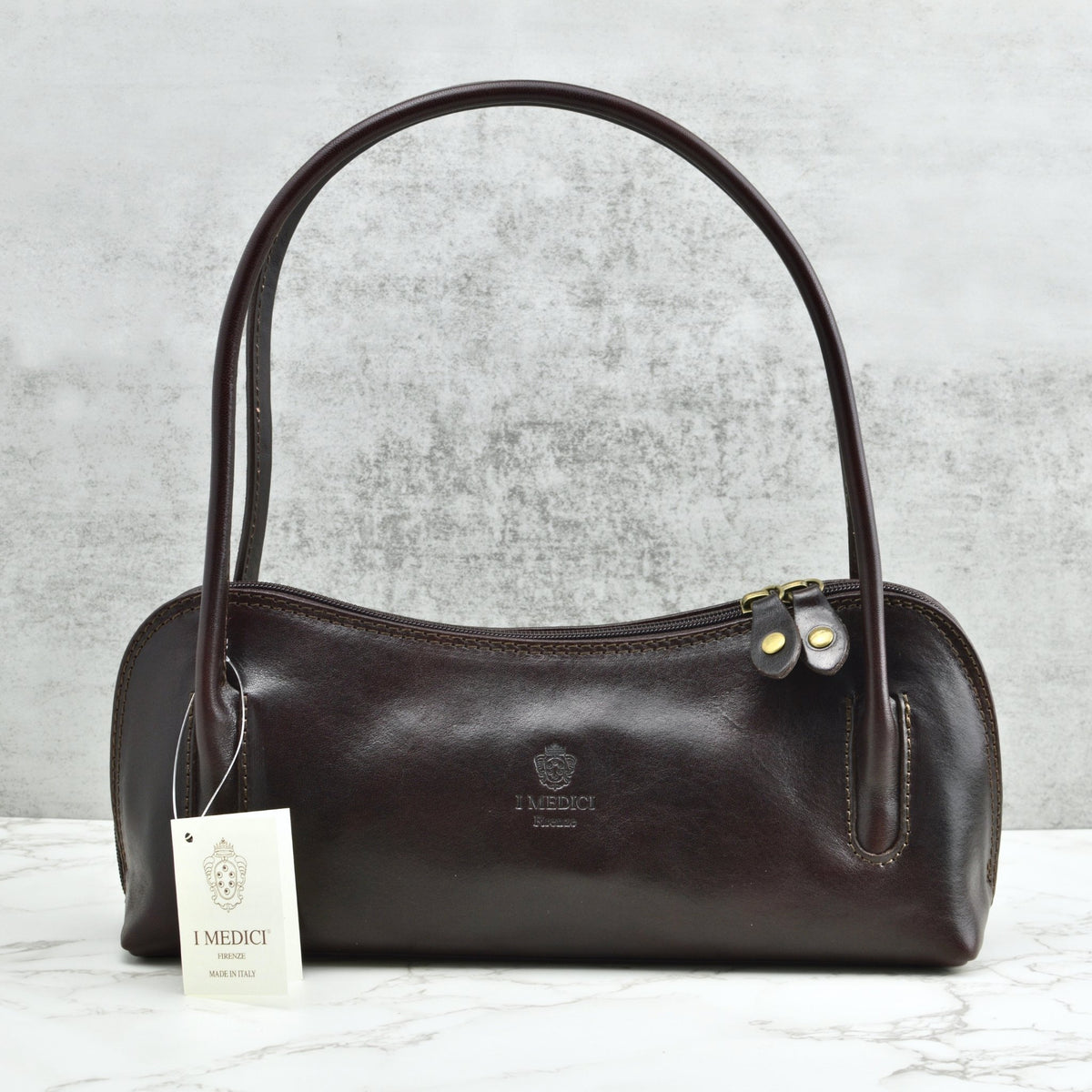 Carina Shoulder Bag, Italian Leather - My Italian Decor