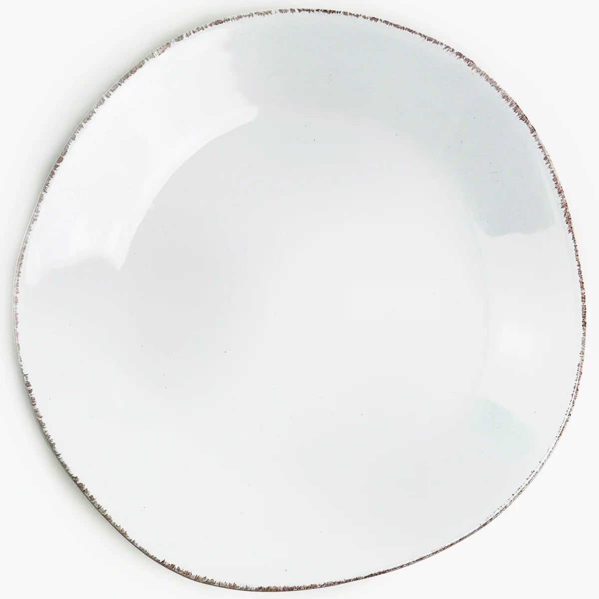 Set of two Tuscan ceramic dinner plates by My Italian Decor, featuring traditional Italian design with detailed patterns.