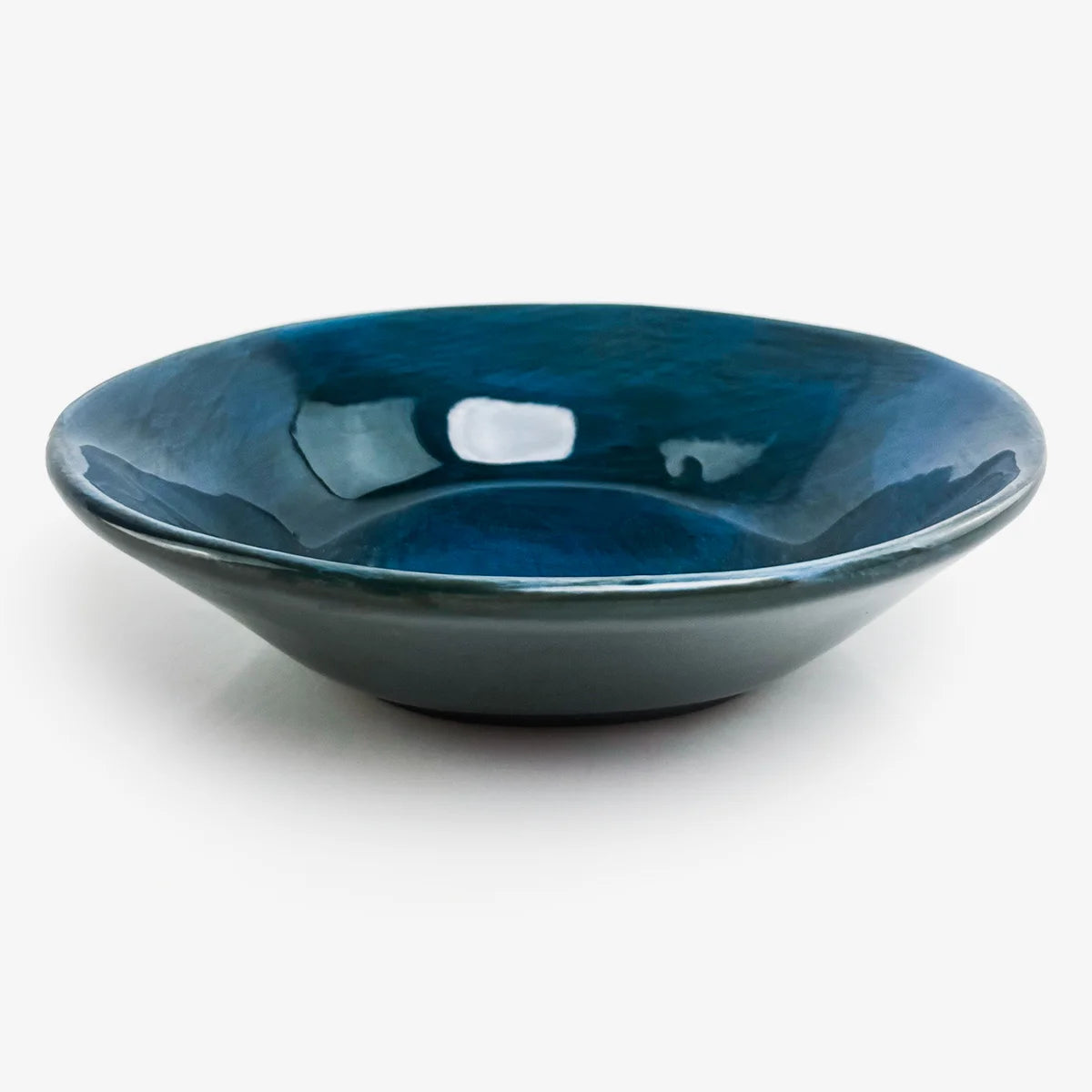 Set of two Tuscan ceramic pasta bowls by My Italian Decor, featuring rustic design and handcrafted Italian craftsmanship.