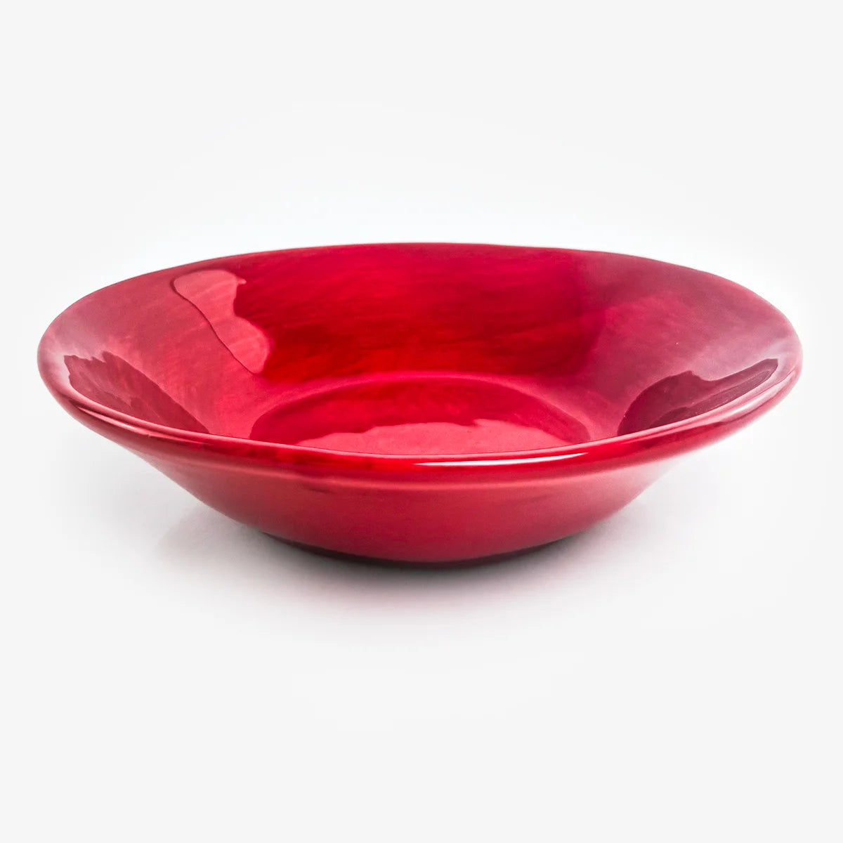 Set of two Tuscan ceramic pasta bowls by My Italian Decor, featuring rustic Italian design and handcrafted details.