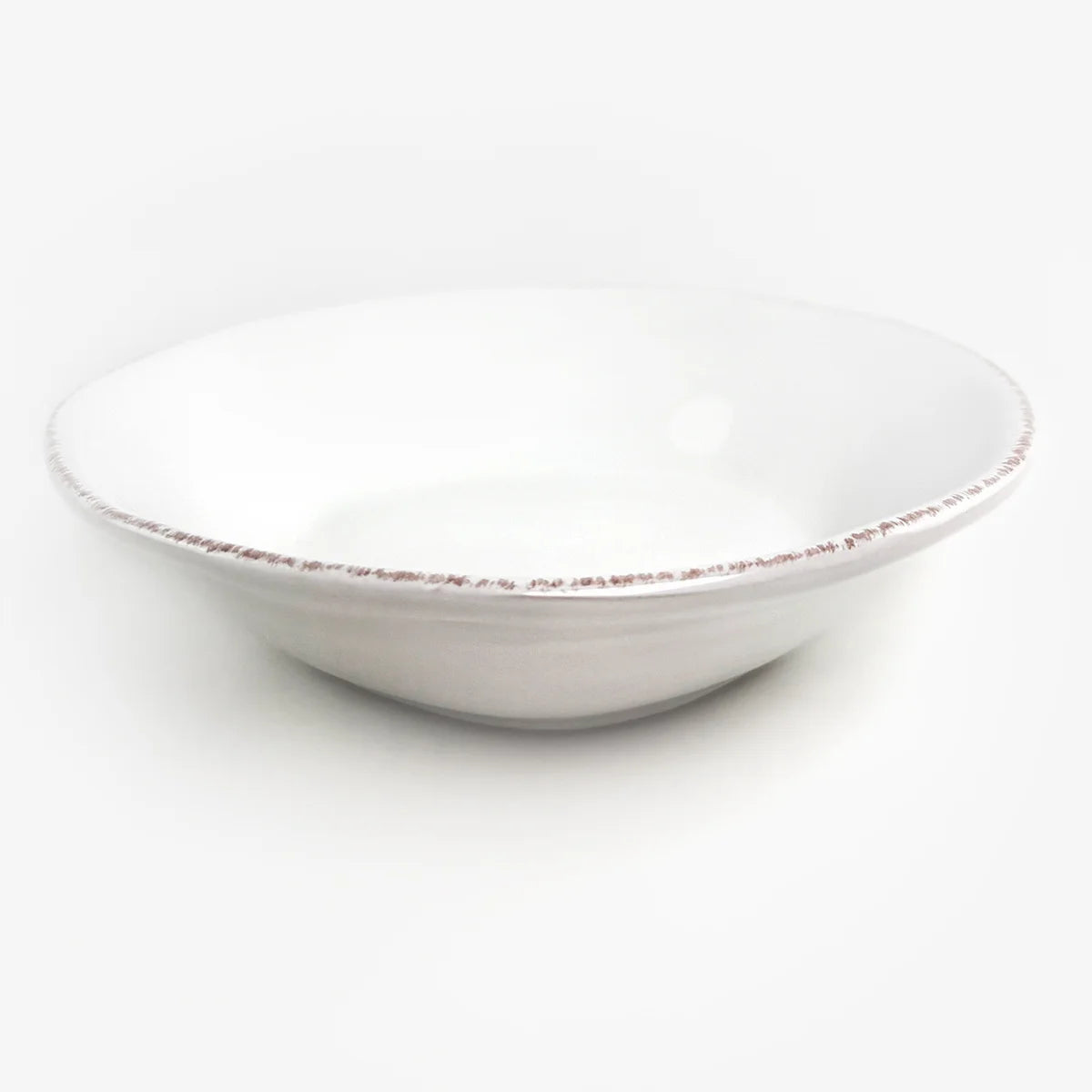 Set of two Tuscan ceramic pasta bowls by My Italian Decor, featuring rustic Italian design and vibrant glazed finishes.
