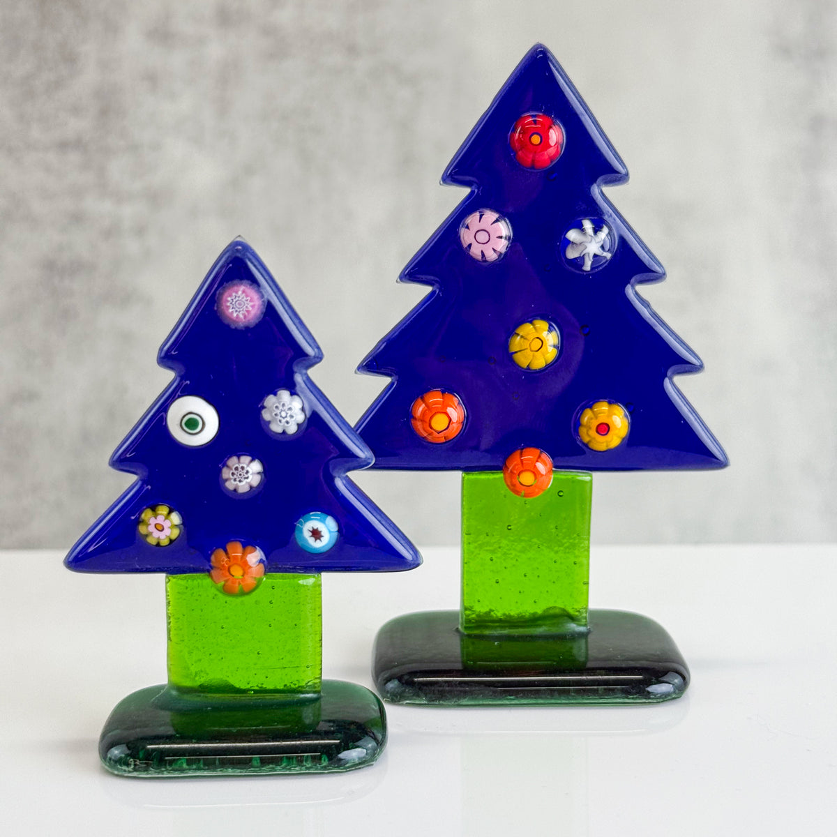 Millefiori Christmas Tree - Murano Glass - Holiday Decor