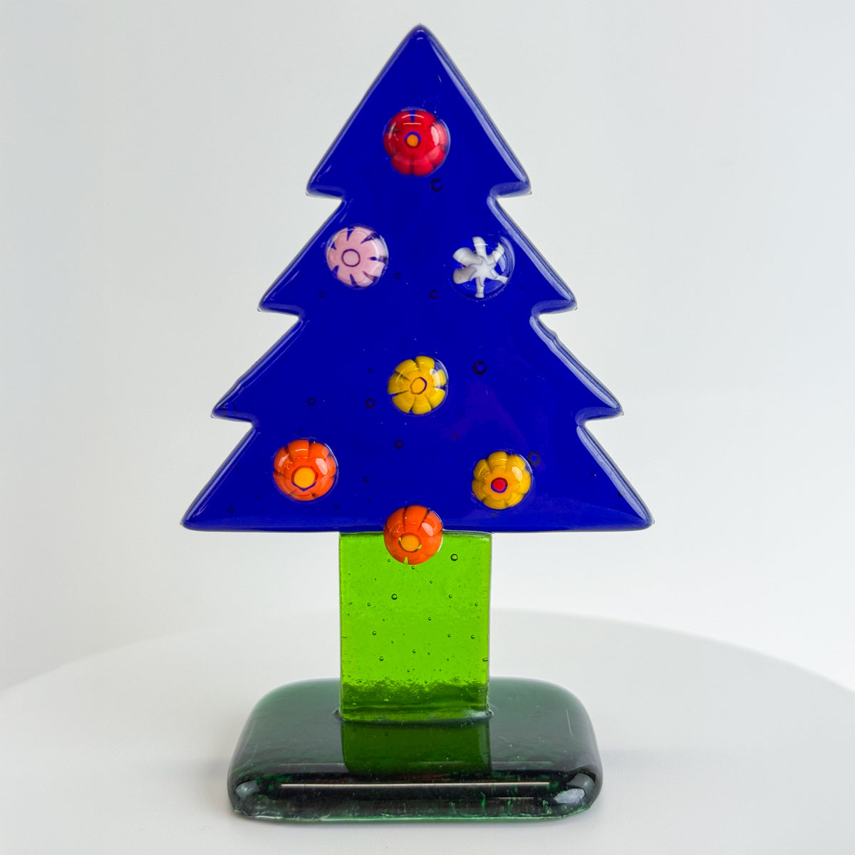 Millefiori Christmas Tree - Murano Glass - Holiday Decor