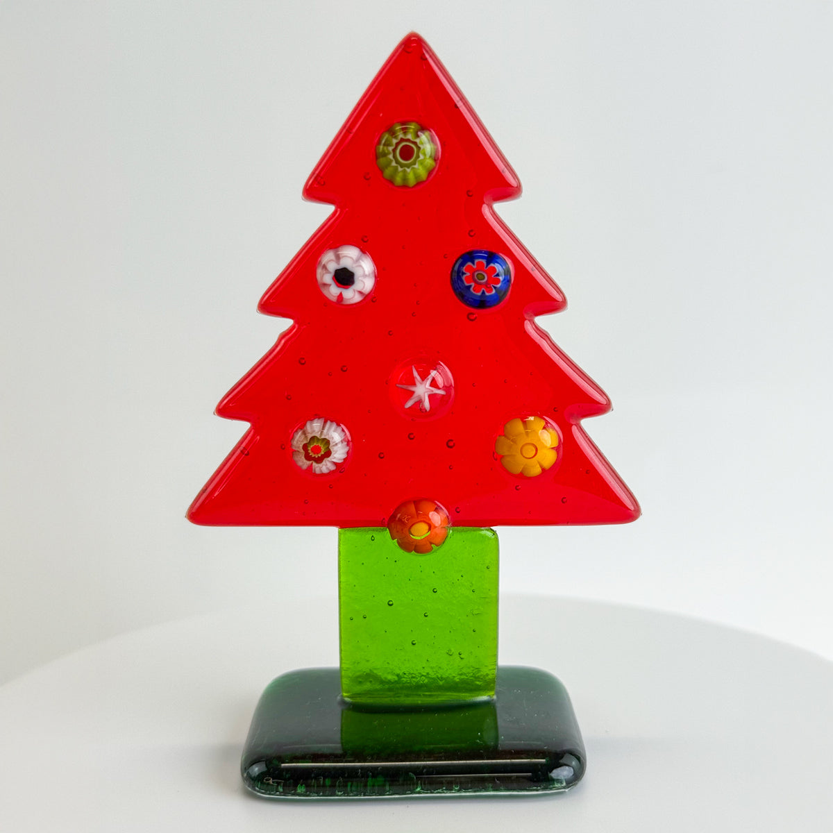 Millefiori Christmas Tree - Murano Glass - Holiday Decor