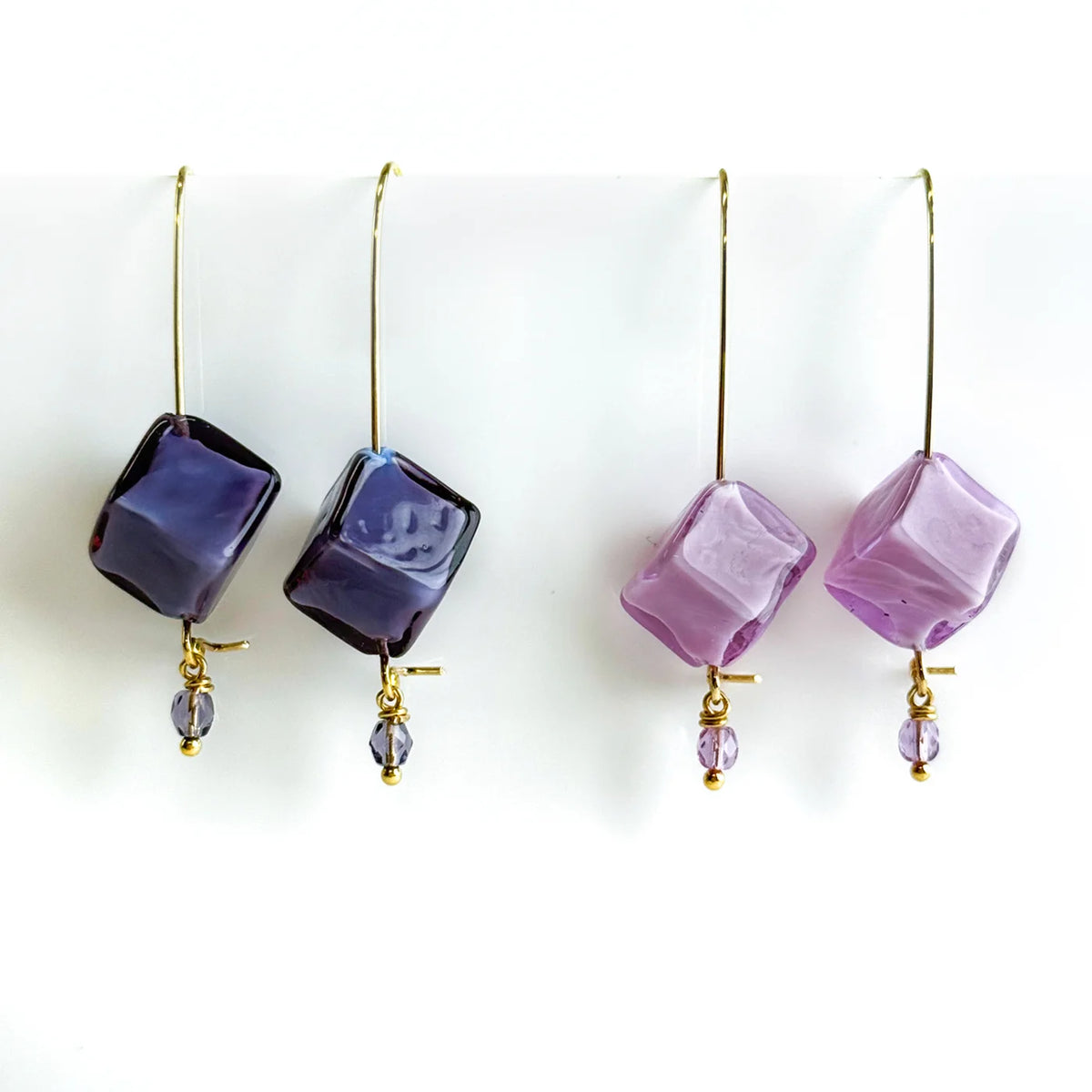 Murano Glass Dolce Earrings, Handcrafted in Italy - My Italian Decor