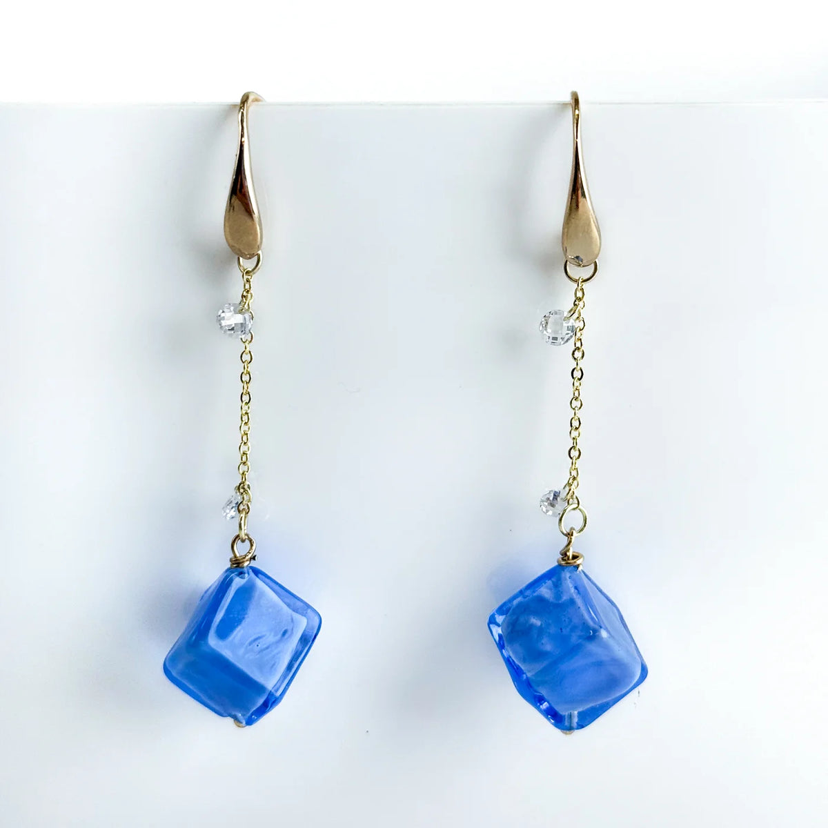 Hanging Bead Earrings, Dolce Collection, Murano Glass - My Italian Decor