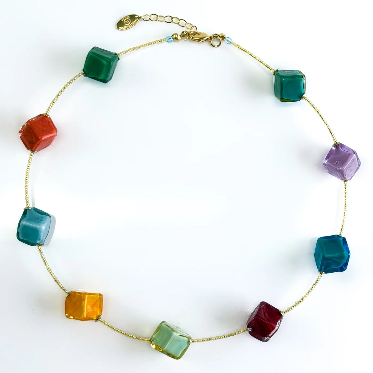 Murano Glass Single or Double Strand Dolce Necklace, Handcrafted in Italy - My Italian Decor