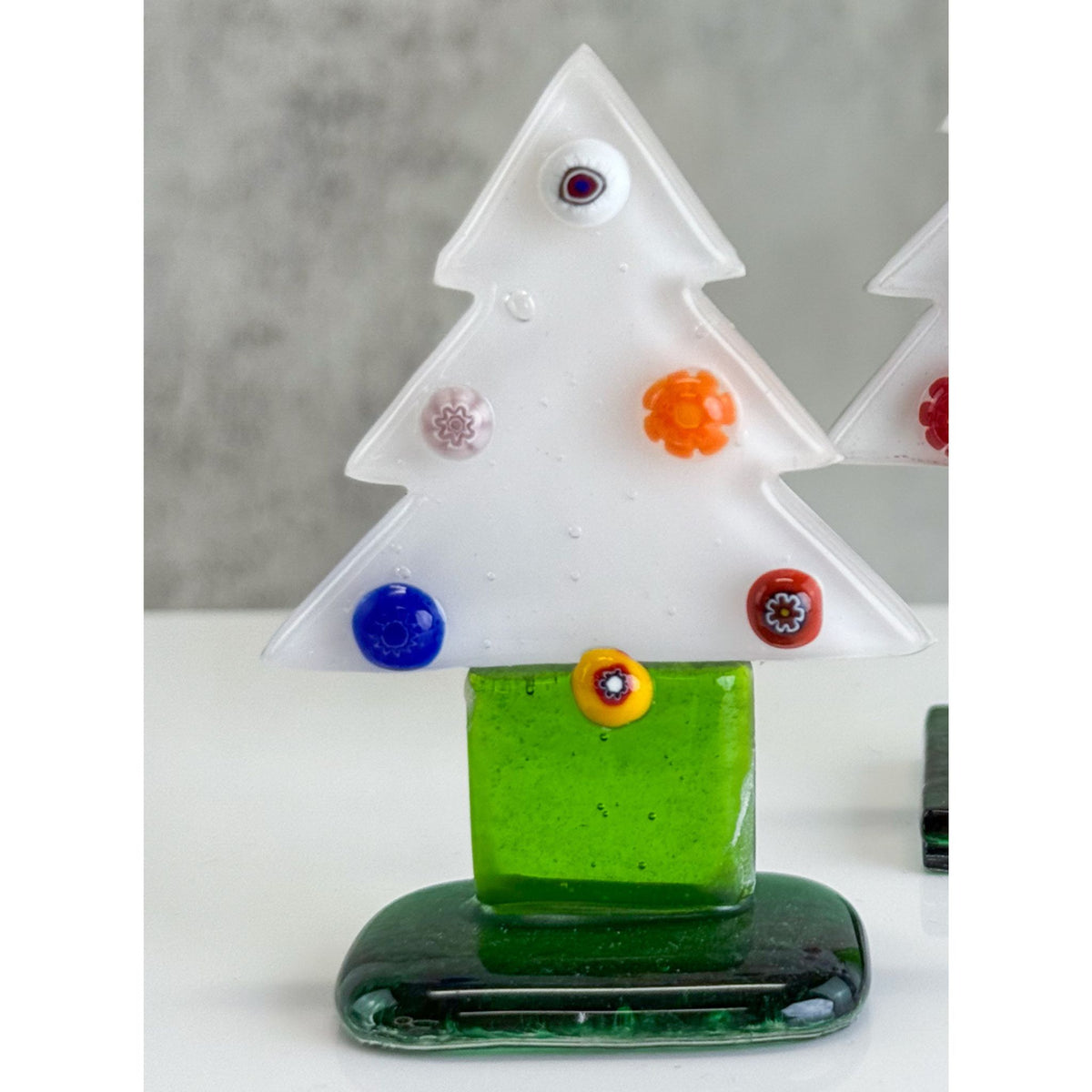 Millefiori Christmas Tree - Murano Glass - Holiday Decor