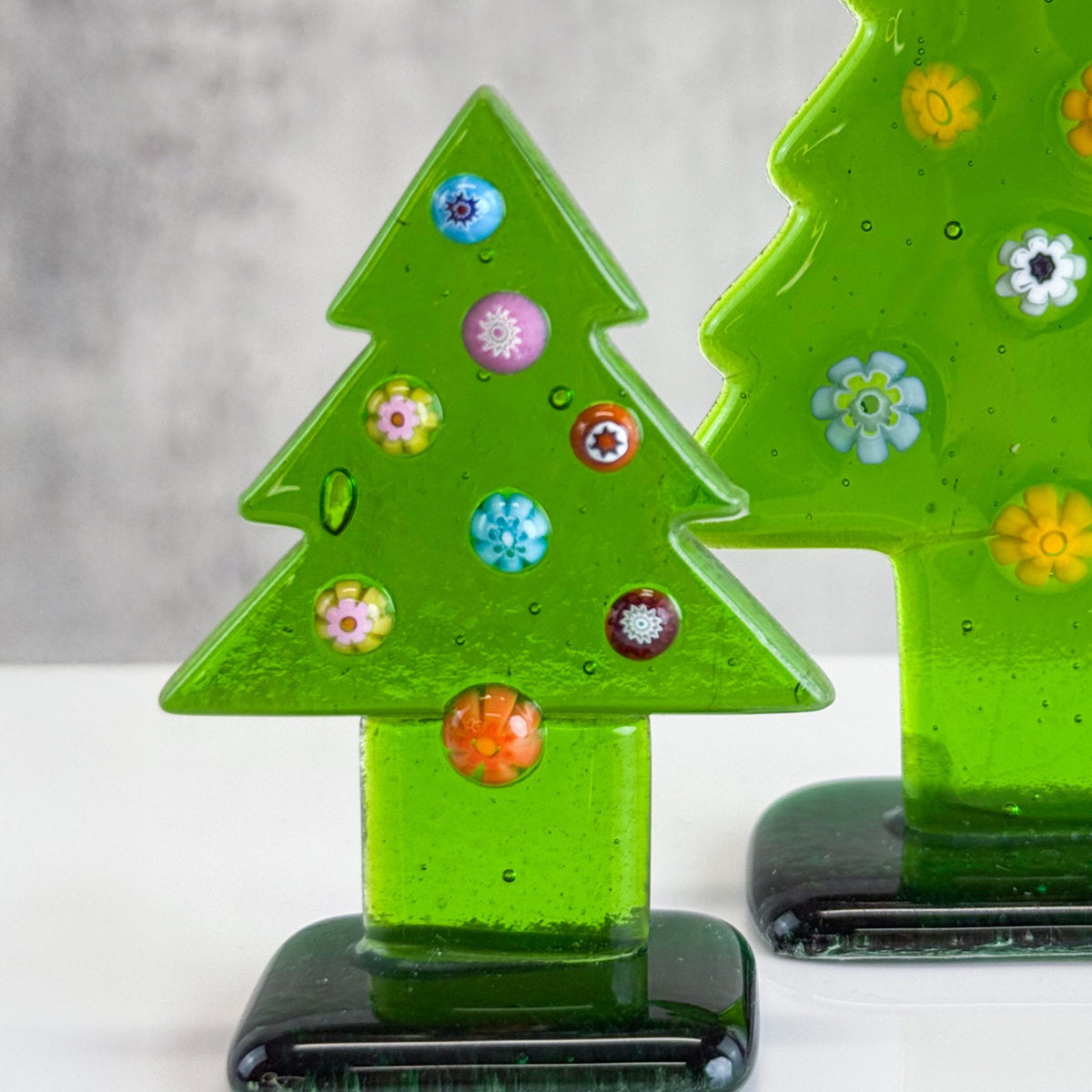Millefiori Christmas Tree - Murano Glass - Holiday Decor