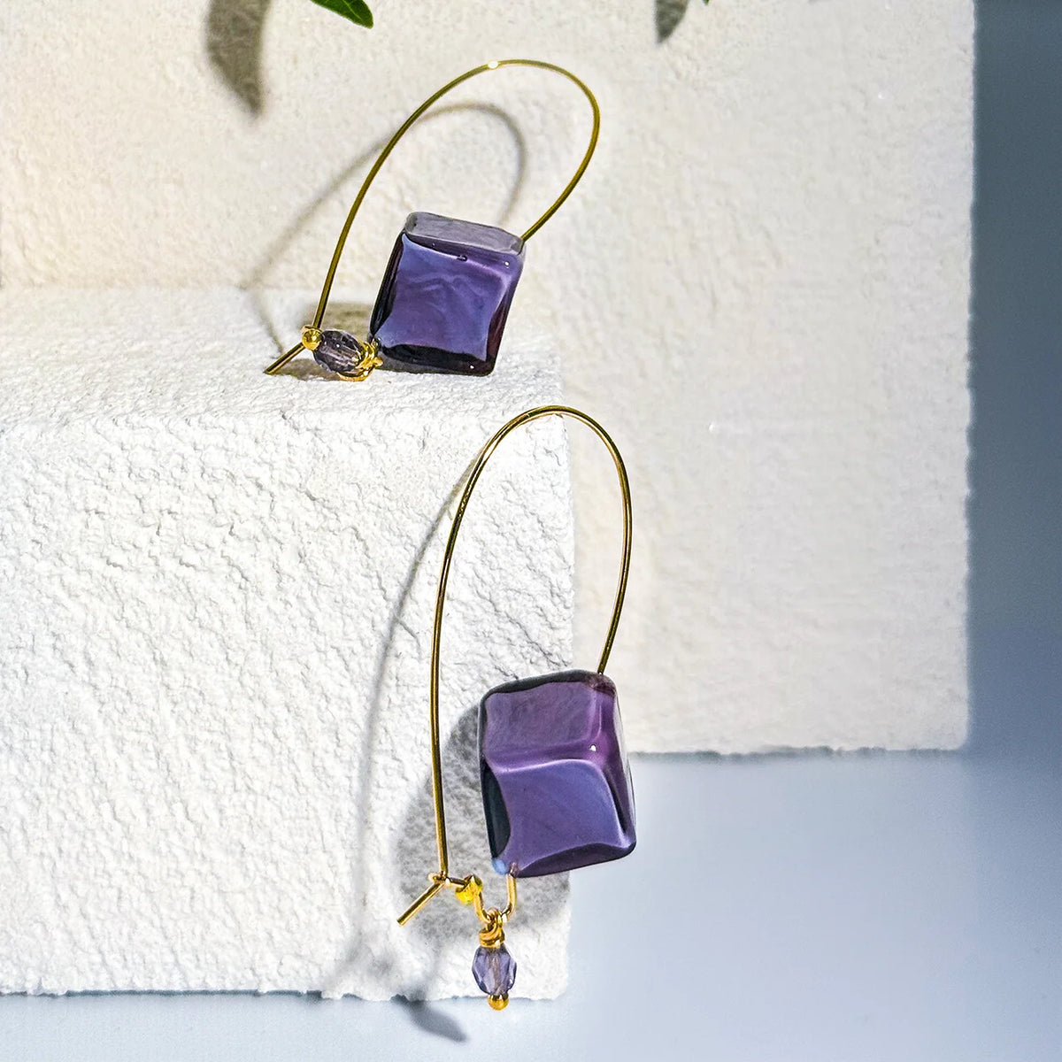 Murano Glass Dolce Earrings, Handcrafted in Italy
