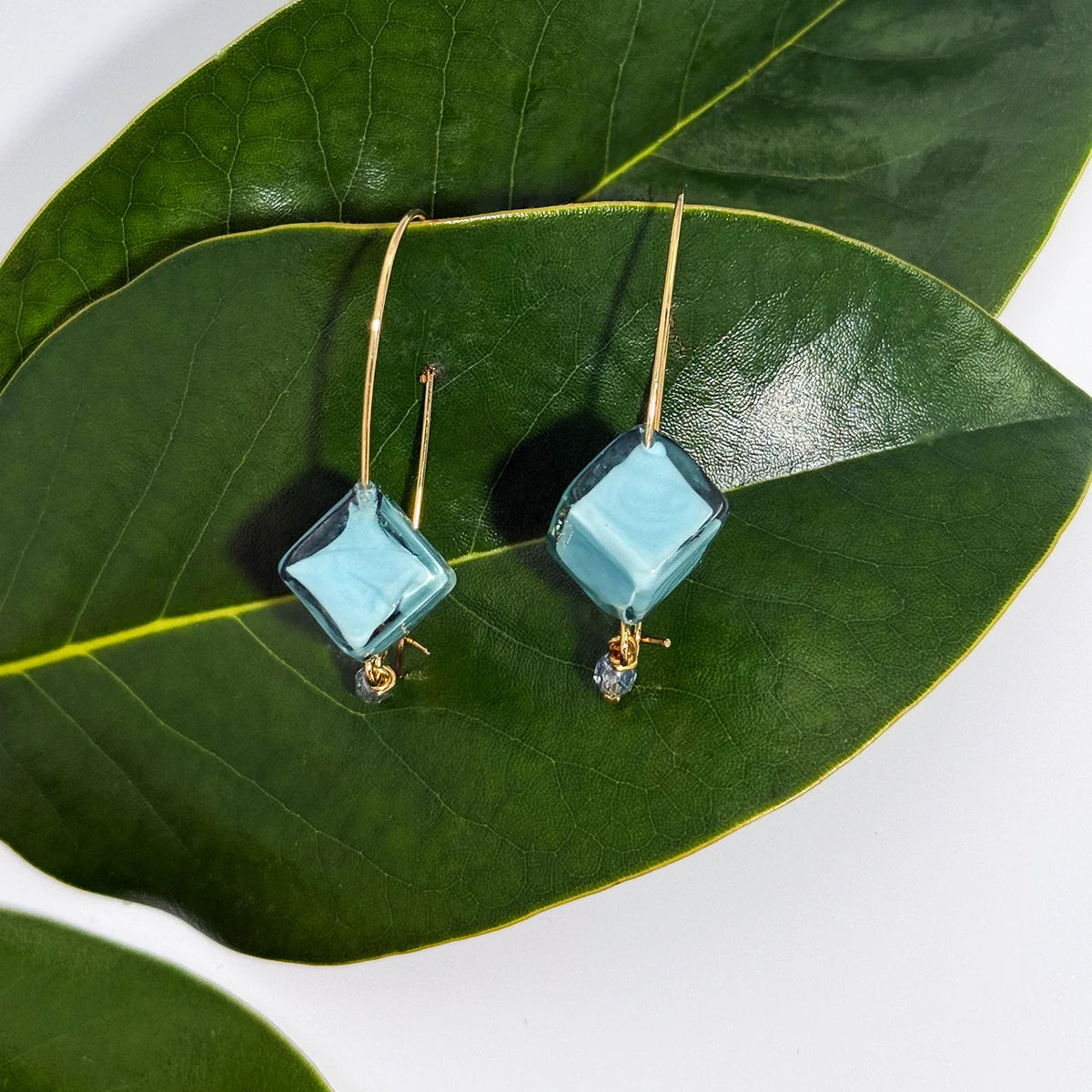 Murano Glass Dolce Earrings, Handcrafted in Italy