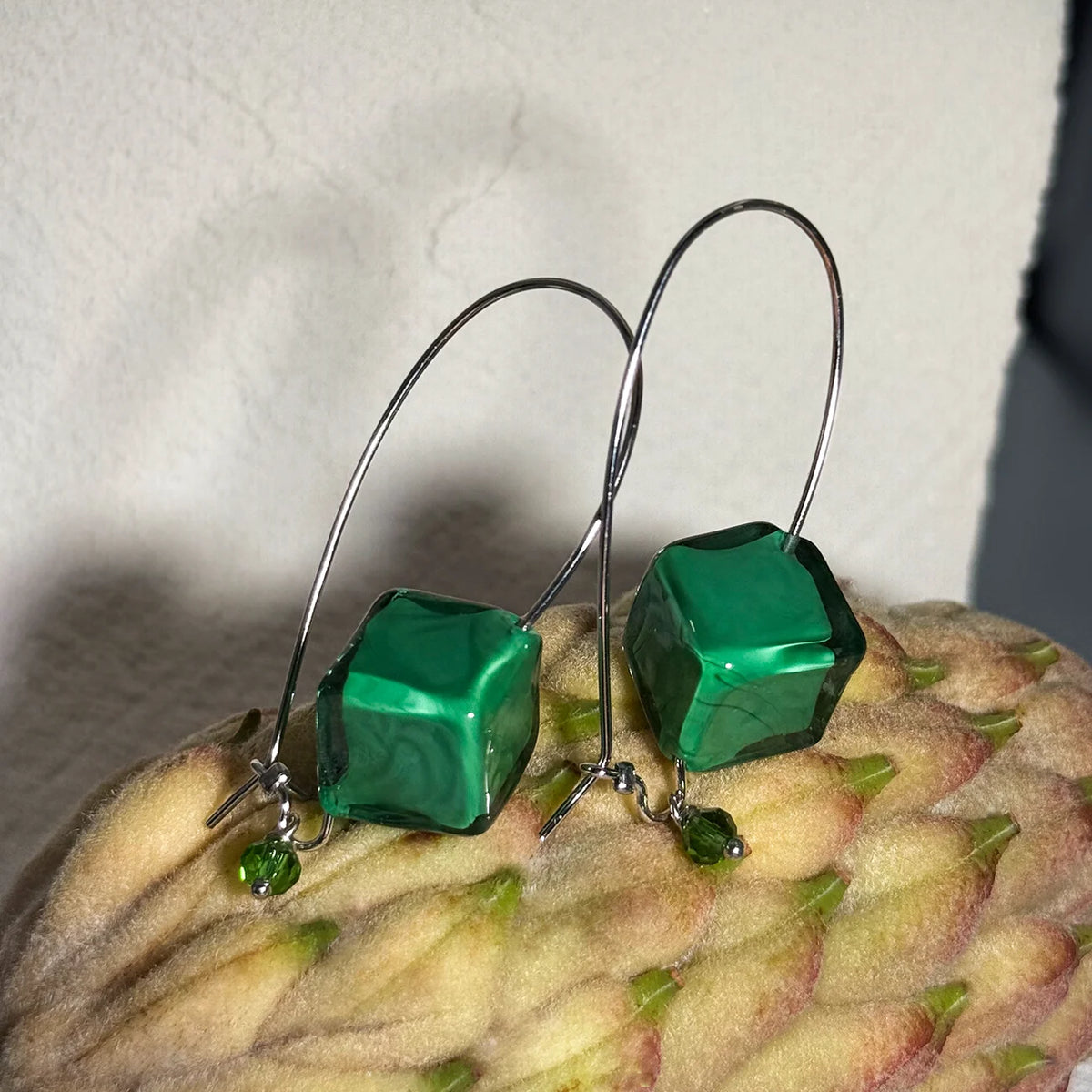 Murano Glass Dolce Earrings, Handcrafted in Italy